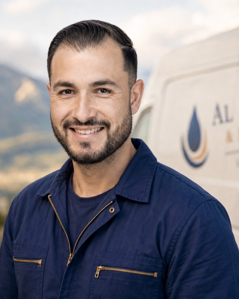 Portrait de Corentin BACKES, apprenti plombier chez AL Plomberie & Débouchage en Matheysine